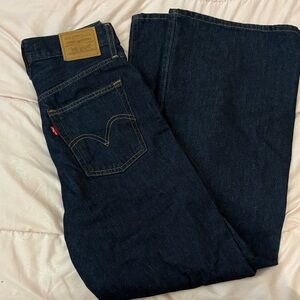 Levi's Dark Bootcut Womens Jeans